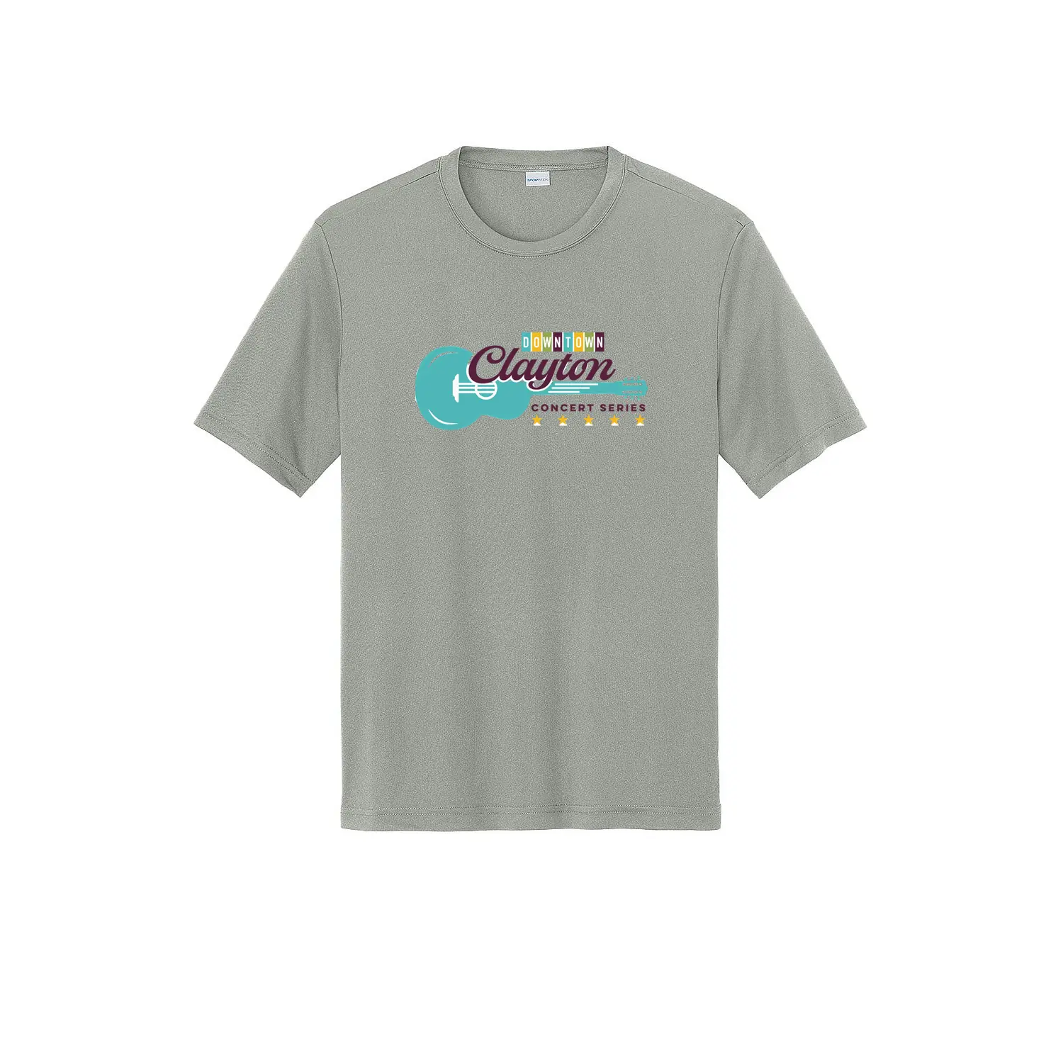 Downtown Clayton Concert Series Logo Tall T-Shirt - Image 1