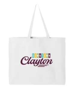 Downtown Clayton Logo Spirit Tote
