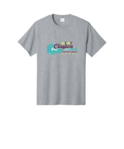 Downtown Clayton Concert Series Logo Adult T-Shirt
