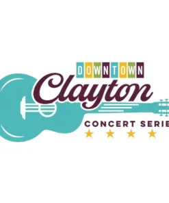 Downtown Clayton Concert Series Logo Decal and Magnet