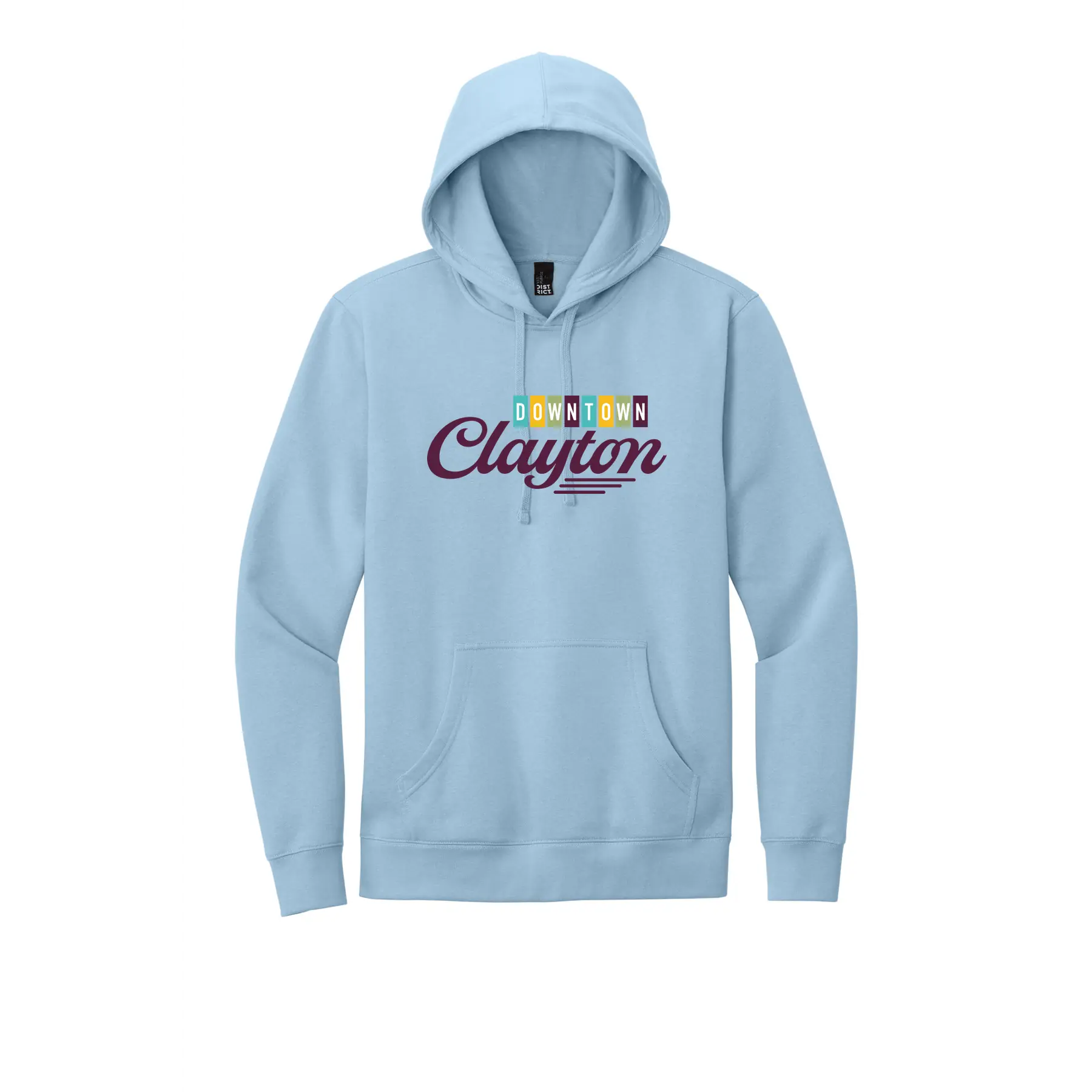 Downtown Clayton Logo Adult Hoodie - Image 1