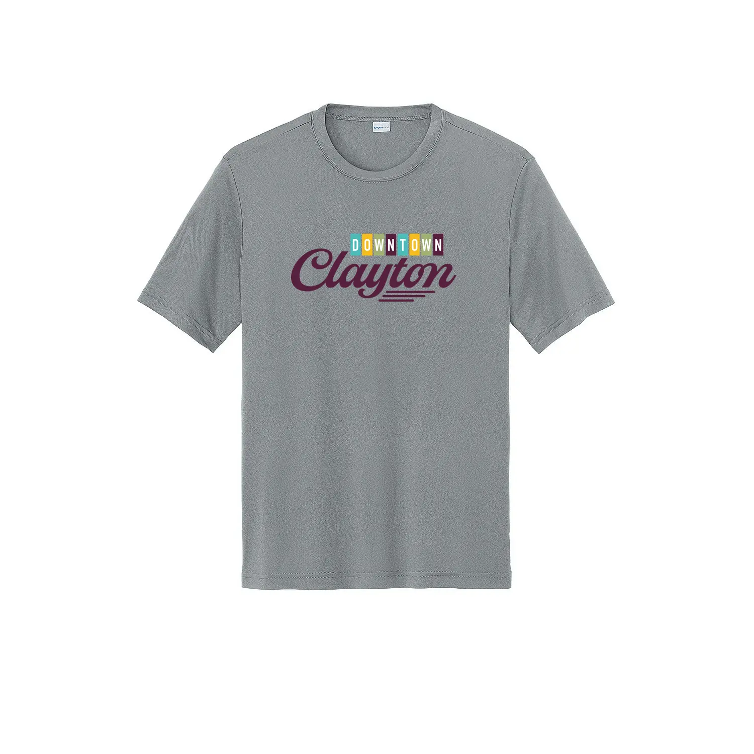 Downtown Clayton Logo Adult T-Shirt - Image 1