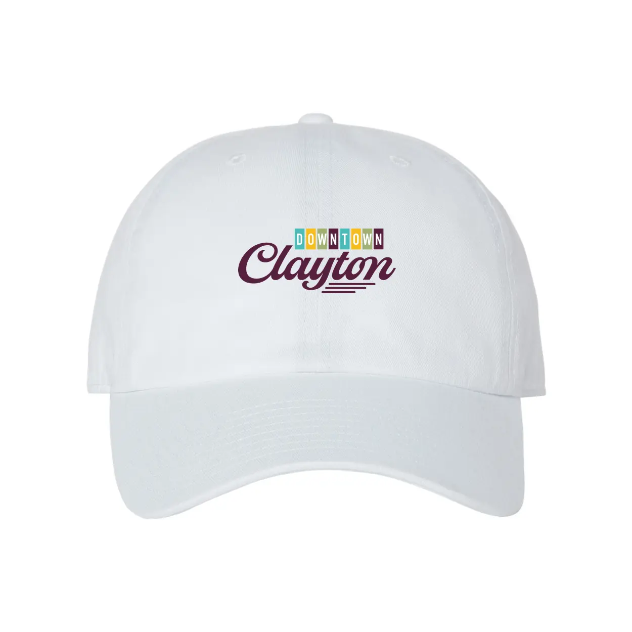 Downtown Clayton Logo Adult Adjustable Hat - Image 1