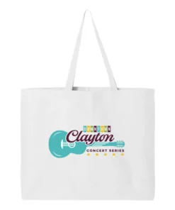 Downtown Clayton Concert Series Logo Spirit Tote