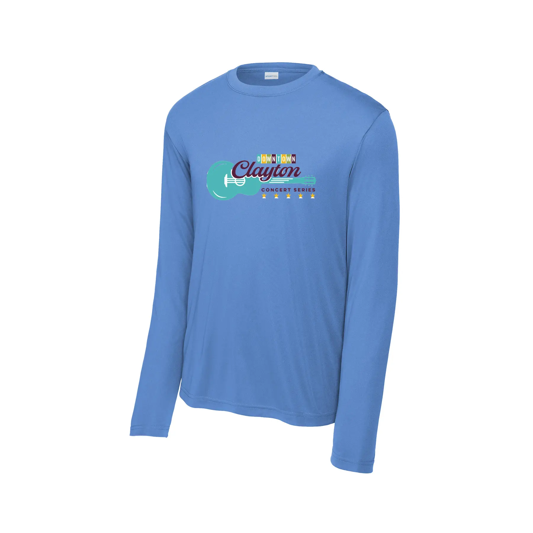 Downtown Clayton Concert Series Logo Adult Long Sleeves - Image 1