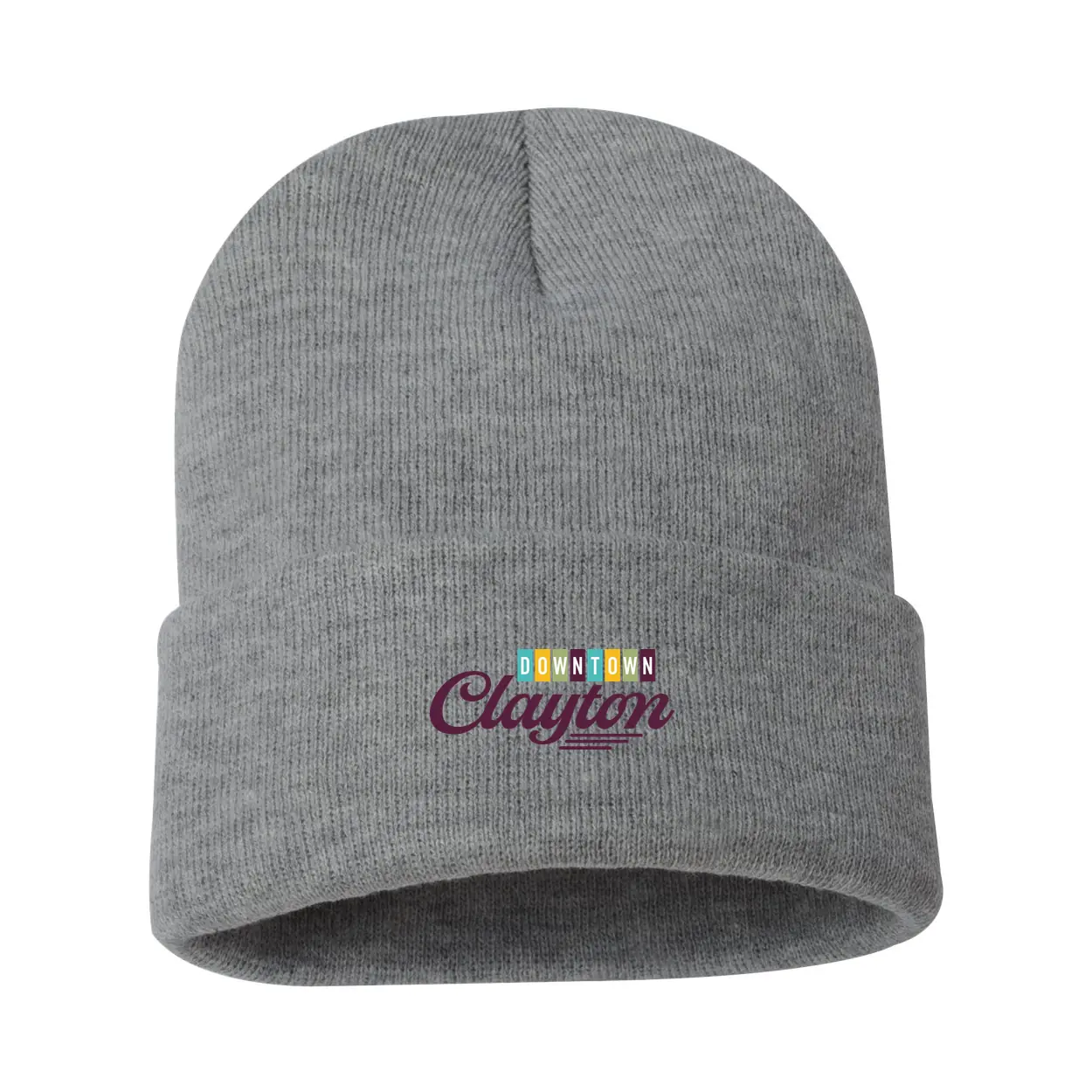 Downtown Clayton Logo Beanie - Image 1