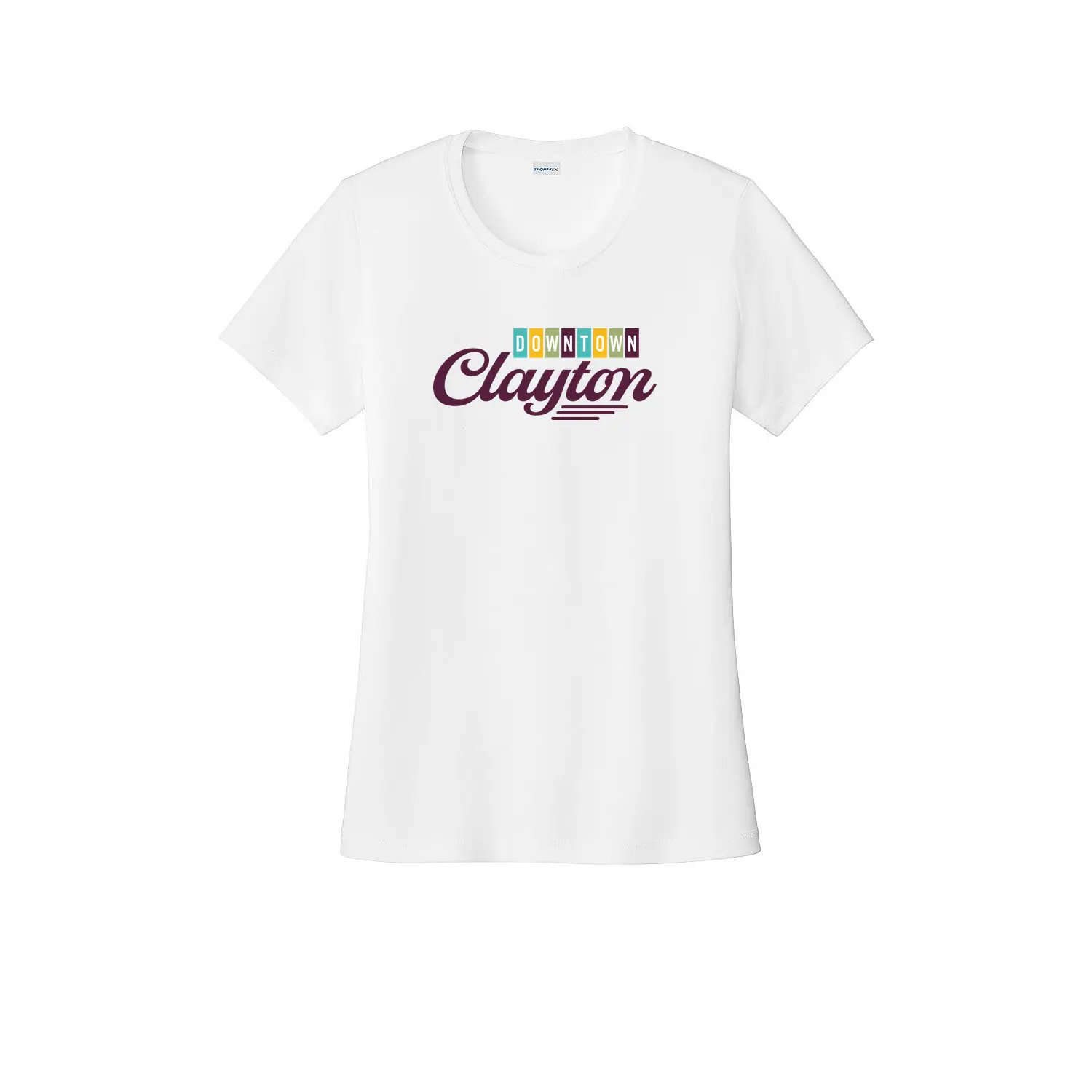 Downtown Clayton Logo Ladies T-Shirt - Image 1