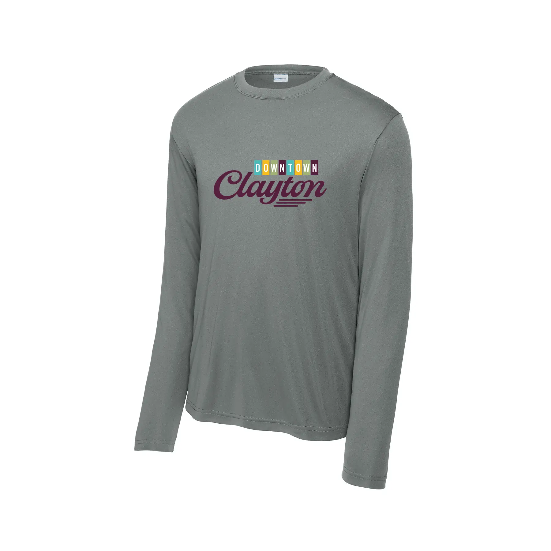 Downtown Clayton Logo Adult Long Sleeves - Image 1